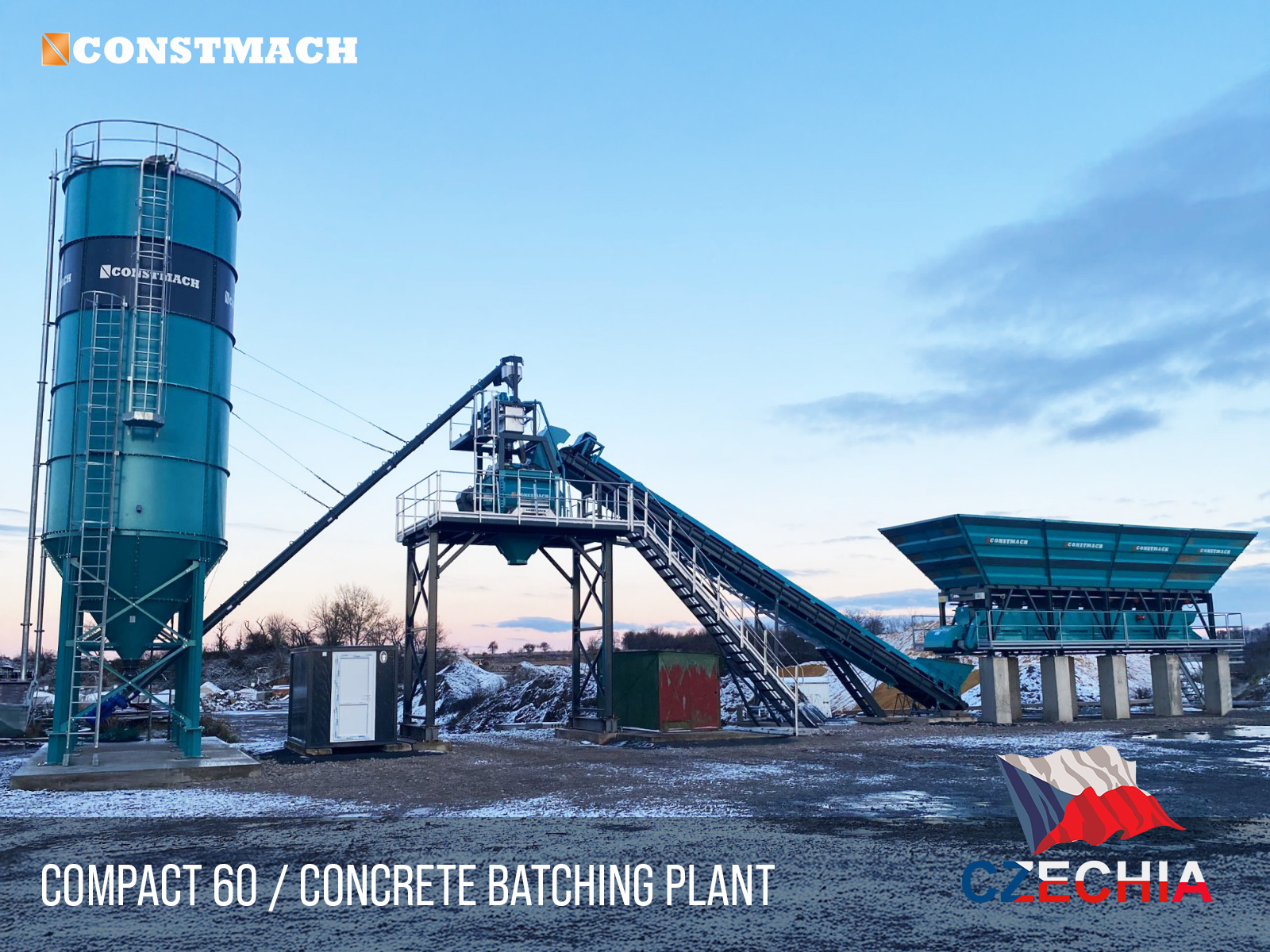 Constmach Concrete Batching Plants & Crushing and Screening Plants - Κατασκευή μηχανήματα - νέο undefined: φωτογραφία 1