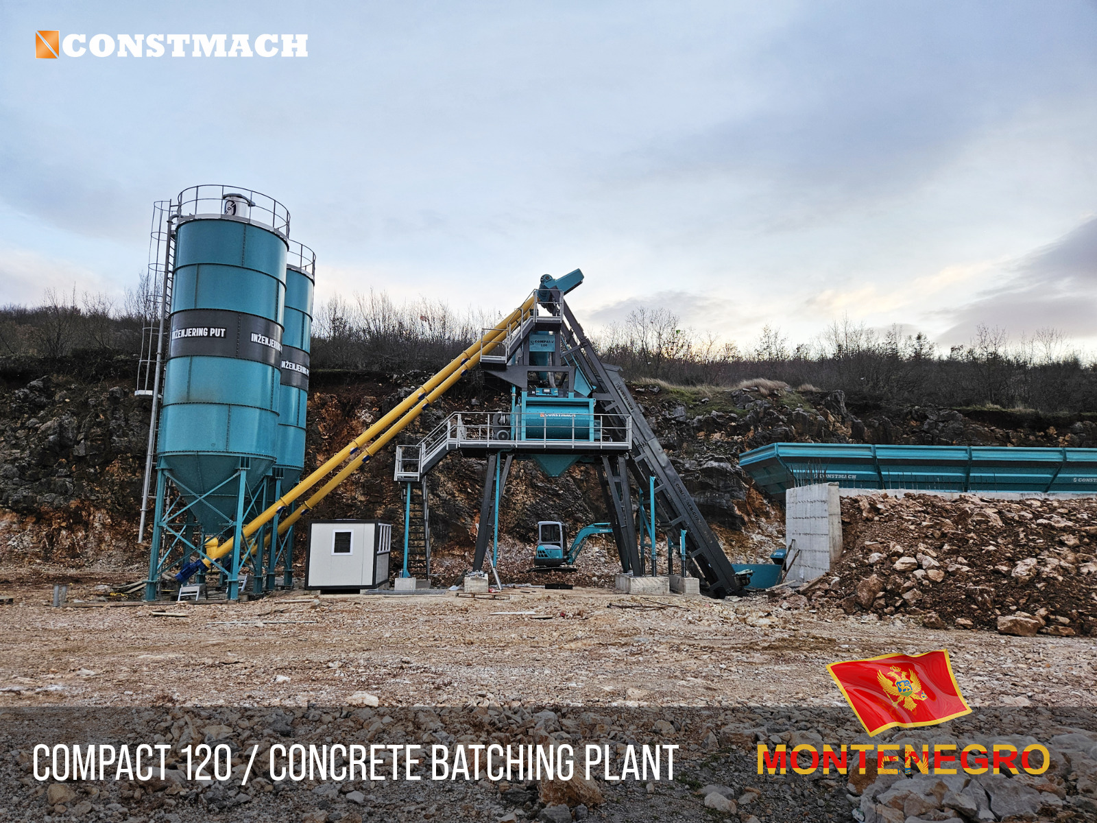 Constmach Concrete Batching Plants & Crushing and Screening Plants - Κατασκευή μηχανήματα - νέο undefined: φωτογραφία 3