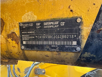 Ερπυστριοφόρος εκσκαφέας CAT 330 CL FOR PARTS: φωτογραφία 2