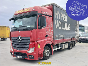 Φορτηγό μουσαμάς MERCEDES-BENZ Actros