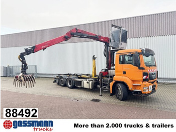 Φορτηγό φόρτωσης γάντζου MAN TGS 26.440