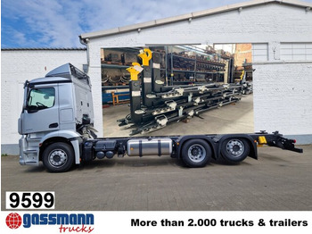 Φορτηγό φόρτωσης γάντζου MERCEDES-BENZ Actros 2553
