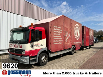 Φορτηγό μουσαμάς MERCEDES-BENZ Atego 1223