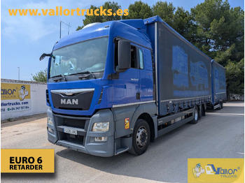 Φορτηγό μουσαμάς MAN TGX 26.440