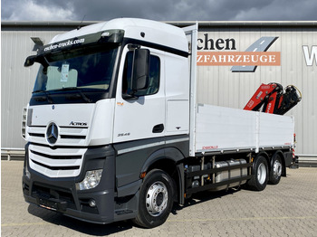 Φορτηγό με ανοιχτή καρότσα MERCEDES-BENZ Actros 2545