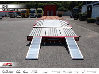 Επικαθήμενο πλατφόρμα/ Καρότσα ES-GE 3-Achs Megatrailer, hydr. Heckabsenkung: φωτογραφία 4