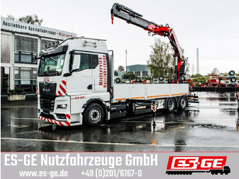 Φορτηγό με ανοιχτή καρότσα MAN TGX 26.480
