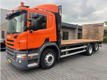 Φορτηγό με ανοιχτή καρότσα SCANIA P 340