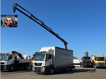 Φορτηγό με ανοιχτή καρότσα MAN TGS