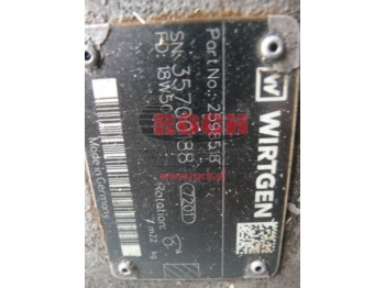 Υδραυλική αντλία WIRTGEN 2598518: φωτογραφία 2 Υδραυλική αντλία WIRTGEN 2598518: φωτογραφία 2