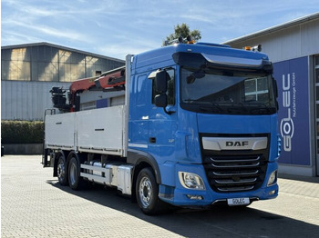 Φορτηγό με ανοιχτή καρότσα DAF XF 480