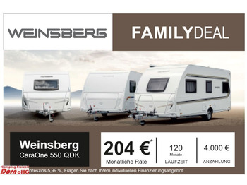 Ρυμουλκούμενο τροχόσπιτο WEINSBERG CaraOne 550 QDK