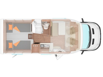 Καινούριο Ημιενιαίο αυτοκινούμενο Weinsberg CaraSuite 650 MEG Automatikgetriebe/155 PS Weinsberg CaraSuite 650 MEG Automatikgetriebe/155 PS: φωτογραφία 2