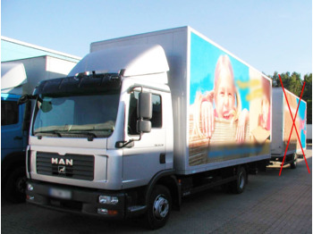 Φορτηγό κόφα MAN TGL 8.210 4X2 BL, MOTORSCHADEN! TGL 8.210 4X2 BL mit LBW MBB, MOTORSCHADEN!: φωτογραφία 2