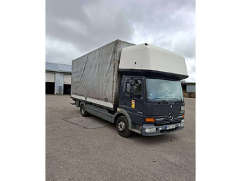 Φορτηγό μουσαμάς MERCEDES-BENZ Atego 818