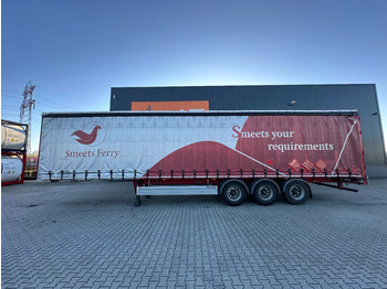 Επικαθήμενο κουρτίνα Pacton alu zijborden + planken, hardhouten vloer, NL-trailer, APK: 09-2026: φωτογραφία 4