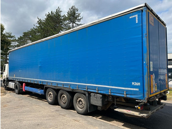 Επικαθήμενο κουρτίνα Krone 3-AXLES TRAILER - SAF DISC - LIFT + STEERING AXLE - TAILLIFT: φωτογραφία 2