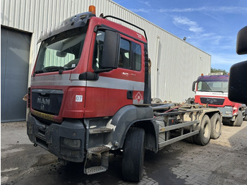 Φορτηγό φόρτωσης γάντζου MAN TGA 26.400 6x4 AJK 20T - 5430mm - MANUAL GEARBOX - STEEL SPRING / BLATT - BIG AXLES / AP ACHSEN: φωτογραφία 4