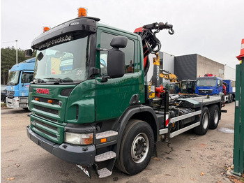 Φορτηγό φόρτωσης γάντζου, Φορτηγό με γερανό Scania P400 6x4 HOOKLIFT + CRANE PALFINGER PK9001 EH - RETARDER - 5/6F + ROTATOR + RADIO - WB 3m90 - EURO 5 - HUB REDUCTION / SPRING - BE TRUCK: φωτογραφία 3 Φορτηγό φόρτωσης γάντζου, Φορτηγό με γερανό Scania P400 6x4 HOOKLIFT + CRANE PALFINGER PK9001 EH - RETARDER - 5/6F + ROTATOR + RADIO - WB 3m90 - EURO 5 - HUB REDUCTION / SPRING - BE TRUCK: φωτογραφία 3