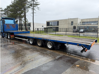 Επικαθήμενο με χαμηλό δάπεδο Van Hool 3-AXLES SEMI LOW LOADER - 12 TIRES - SAF - ﻿245/70R19.5 - AIR SUSPENSION - BELGIAN PAPERS: φωτογραφία 3