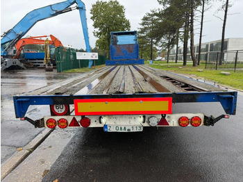 Επικαθήμενο με χαμηλό δάπεδο Van Hool 3-AXLES SEMI LOW LOADER - 12 TIRES - SAF - ﻿245/70R19.5 - AIR SUSPENSION - BELGIAN PAPERS: φωτογραφία 4
