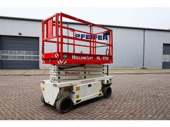 Ψαλιδωτό ανυψωτικό Holland Lift Ecostar HL-9710 Electric, 12m Working Height, 325k: φωτογραφία 2 Ψαλιδωτό ανυψωτικό Holland Lift Ecostar HL-9710 Electric, 12m Working Height, 325k: φωτογραφία 2