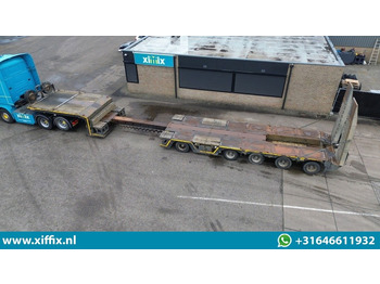 Επικαθήμενο με χαμηλό δάπεδο Lintrailers 5-ass. Uitschuifbare semi dieplader met hydr. Kleppen / 275 cm. Bree: φωτογραφία 2