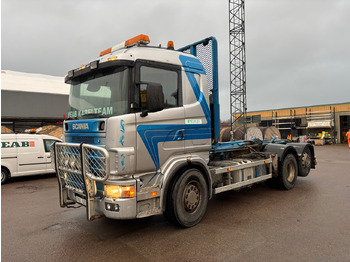 Φορτηγό φόρτωσης γάντζου SCANIA R124
