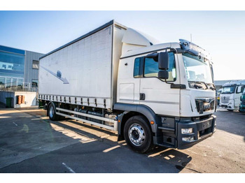 Φορτηγό μουσαμάς MAN TGM 18.340 BL+DHOLLANDIA: φωτογραφία 2