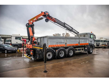 Φορτηγό με ανοιχτή καρότσα, Φορτηγό με γερανό MAN TGS 35.440 BL - PK 33002/8xhydr.: φωτογραφία 4