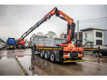 Φορτηγό με ανοιχτή καρότσα, Φορτηγό με γερανό MAN TGS 35.440 BL - PK 33002/8xhydr.: φωτογραφία 5