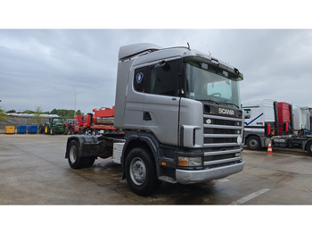 Τράκτορας Scania 124 - 360 (POMPE MANUELLE / MANUAL PUMP / BOITE MANUELLE / MANUAL GEARBOX / AIRCO): φωτογραφία 3