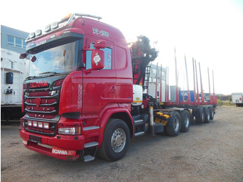 Φορτηγό ξυλείας SCANIA R 450