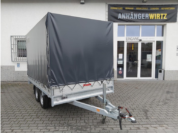 Τρέιλερ κουρτίνα Anssems Hochlader PSX - S 2500 325x178x30cm 180cm Hochplane grau (L) 2500kg Aktion: φωτογραφία 5