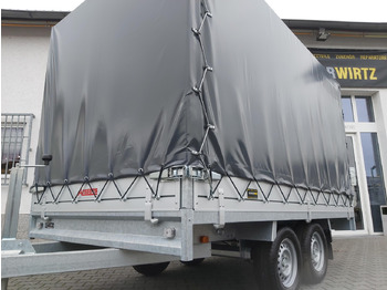 Τρέιλερ κουρτίνα Anssems Hochlader PSX - S 2500 325x178x30cm 180cm Hochplane grau (L) 2500kg Aktion: φωτογραφία 3