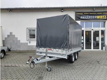 Τρέιλερ κουρτίνα Anssems Hochlader PSX - S 2500 325x178x30cm 180cm Hochplane grau (L) 2500kg Aktion: φωτογραφία 4