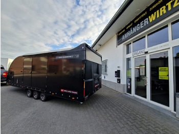 Ρυμούλκα αυτοκινητάμαξα BJT Race Transporter 7 397-6023-35-3-10-B 600x228x189cm black RR Kamera 1 Alufelgen Tridem 3500 Akt: φωτογραφία 3