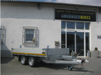 Τρέιλερ πλατφόρμα/ Καρότσα Multi Transporter 310x160x30cm Rampen Winde niedrig Fahrwerk 13" (M) 2700kg: φωτογραφία 3