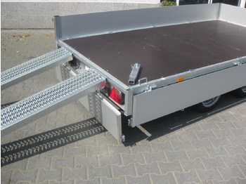 Τρέιλερ πλατφόρμα/ Καρότσα Multi Transporter 310x160x30cm Rampen Winde niedrig Fahrwerk 13" (M) 2700kg: φωτογραφία 2