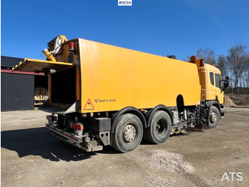 Σάρωθρο δρόμων Scania sweeper truck with Johnston Beam sweeper (VIDEO): φωτογραφία 2