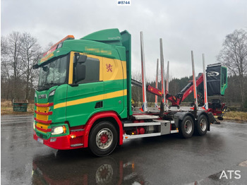 Φορτηγό ξυλείας SCANIA R 650