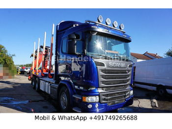 Φορτηγό ξυλείας SCANIA R 580