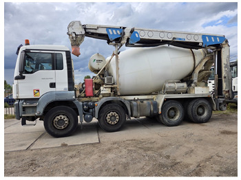 Μπετονιέρα φορτηγό TGS 35.400 8X4 Concrete Mixer Stetter Euro 6 Steelsuspension: φωτογραφία 2