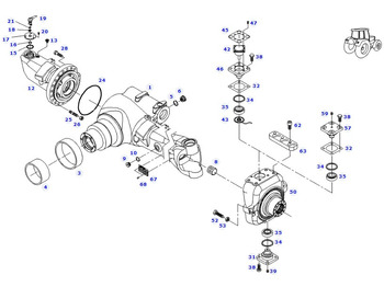 Εμπρός άξονας NEW HOLLAND