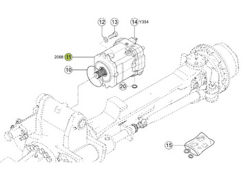 Πίσω άξονας JAGUAR