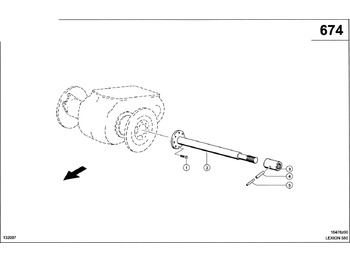 Μετάδοσης κίνησης CLAAS