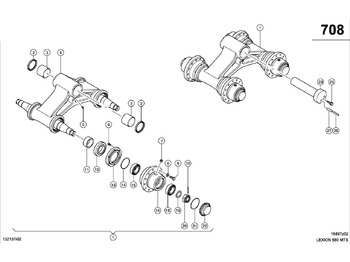 Ανταλλακτικά συστήματος κύλισης CLAAS