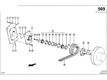 Μετάδοσης κίνησης CLAAS