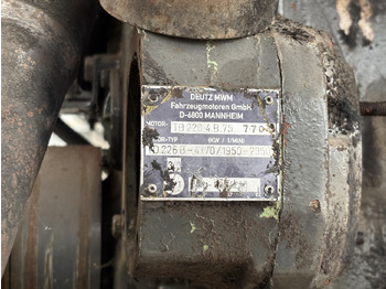 Σφόνδυλος για Γεωργικά μηχανήματα Fendt 309 Deutz TD226-B4 MWM  Silnik Blok Pokrywa Obudowa Koło Zamachowe Miska Olejowa CZĘŚCI: φωτογραφία 3