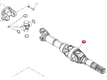 Αξονας και ανταλλακτικά FENDT